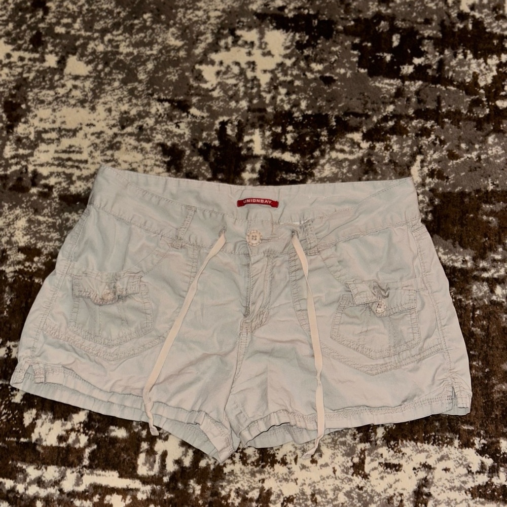 UNIONBAY Blue Cargo Shorts Relaxed Fit